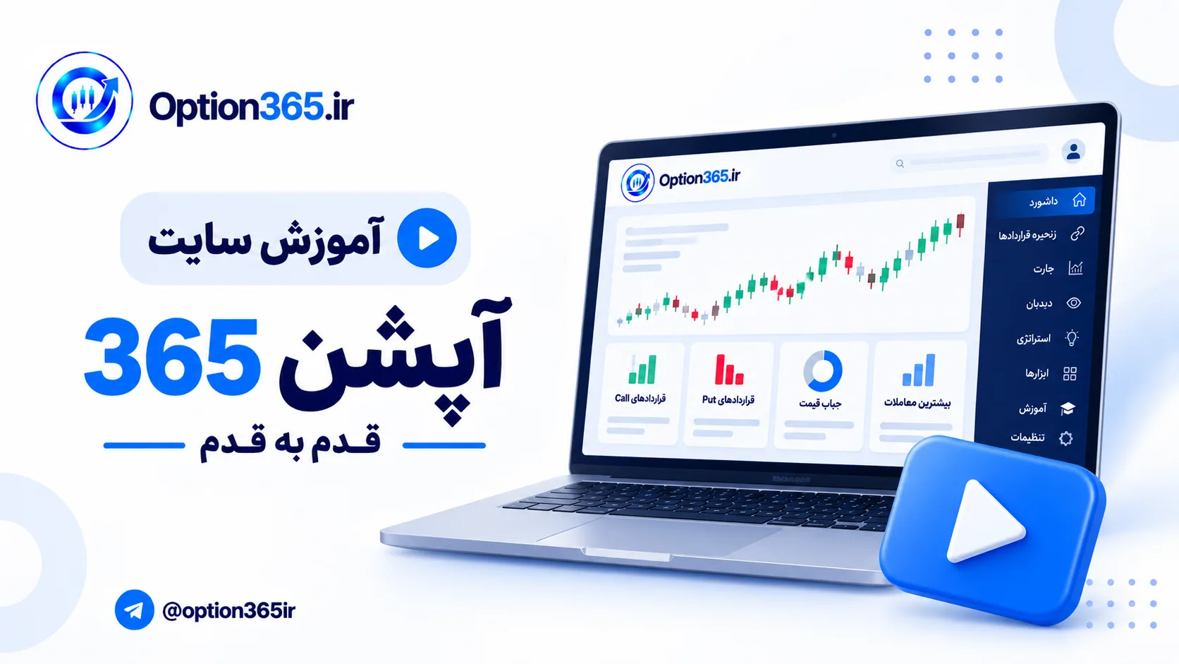 کاور آموزش آموزش سایت آپشن365 قدم به قدم